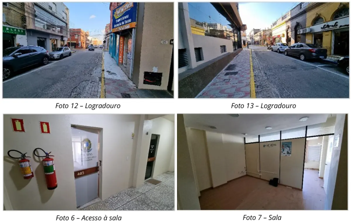 LOTE 001 - Sala Comercial - Rua Zalony, nº 160/403 - Centro – Rio Grande/RS