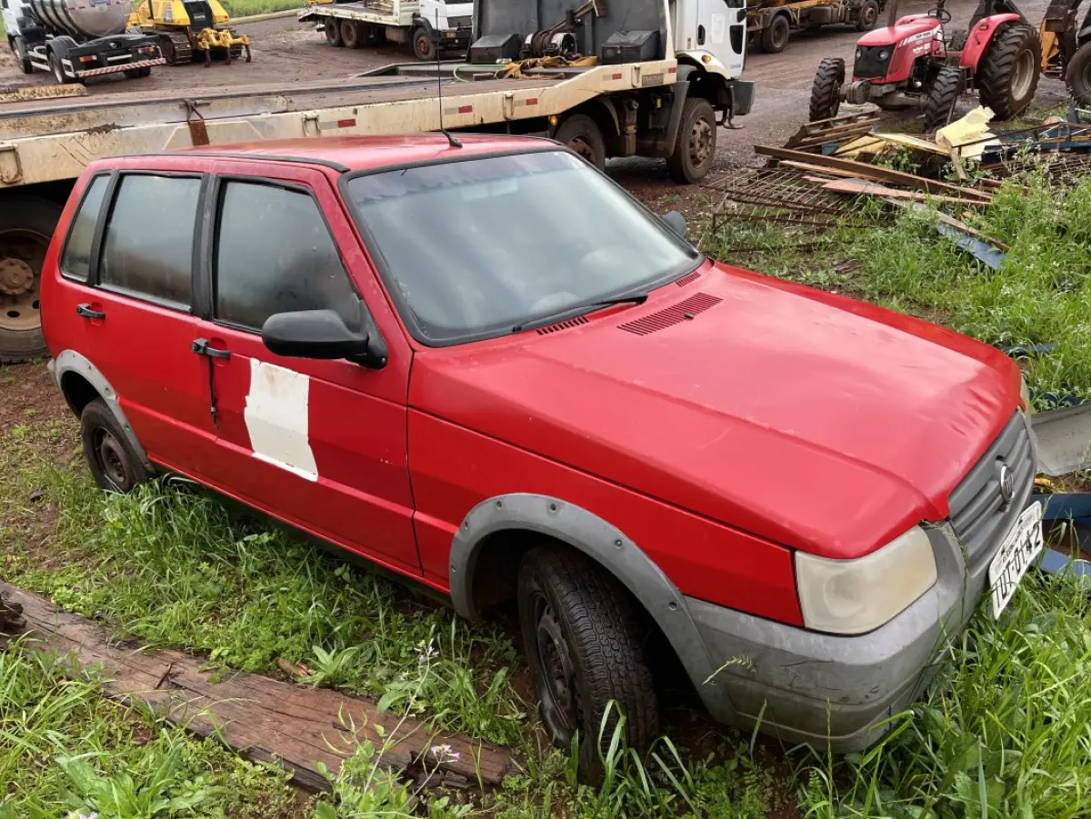 LOTE 012 - FIAT /MILLE UNO WAY - PLACA IUT-0142