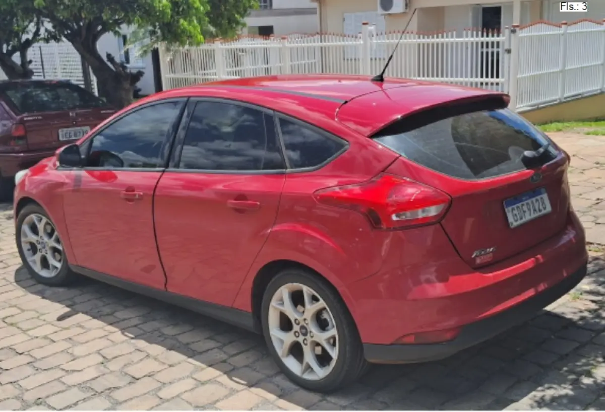 LOTE 001 - Ford/Focus SE 1.6 - Ano/modelo 2016