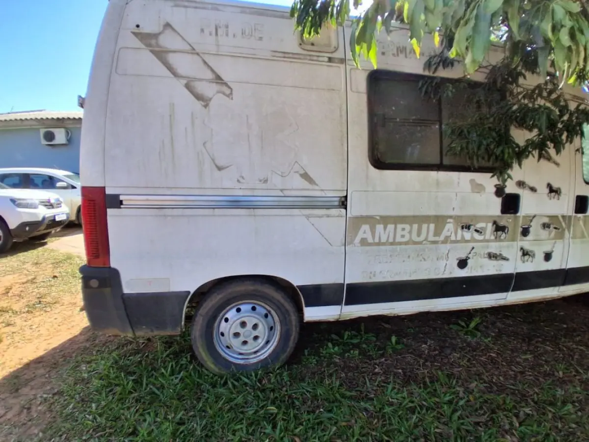 LOTE 010 - AMBULANCIA FIAT DUCATO, ANO 2014