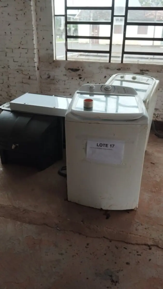 LOTE 017 - Lote de eletrodomésticos avariados.