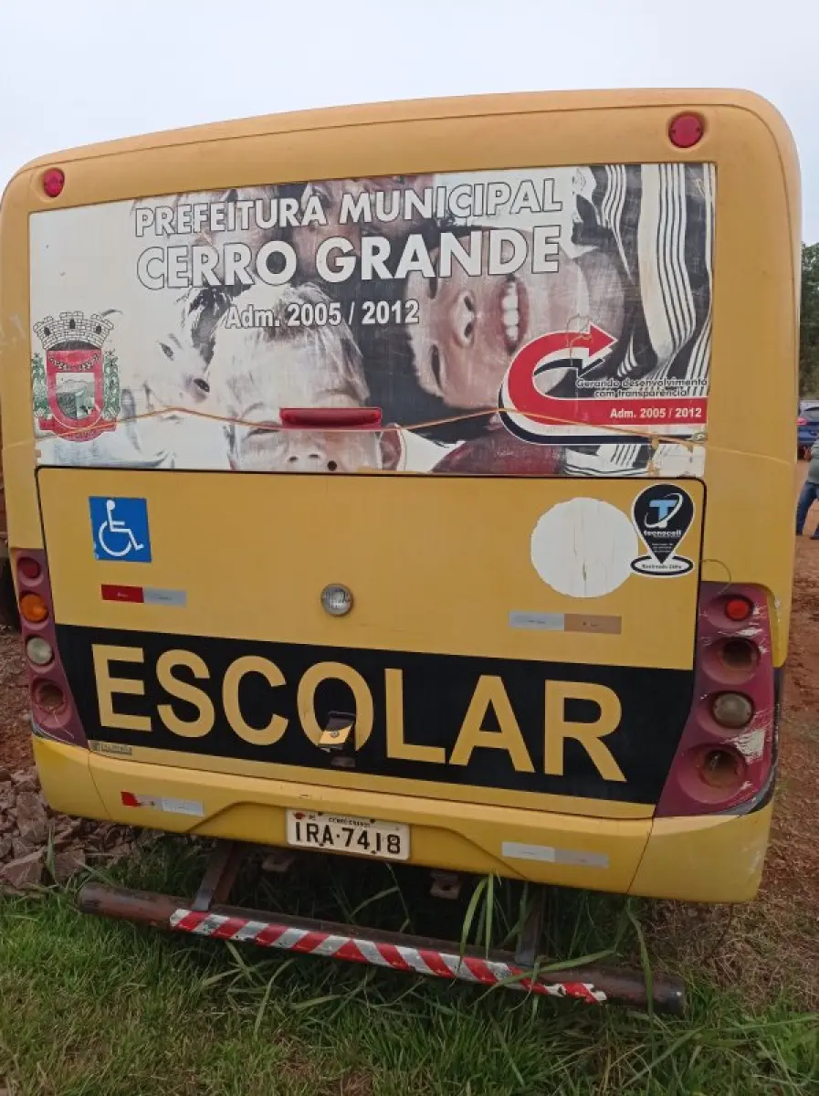 LOTE 001 - ÔNIBUS, Marca VW/15.190, Modelo EOD ESCOLAR HD,  Ano/modelo 2010/2010