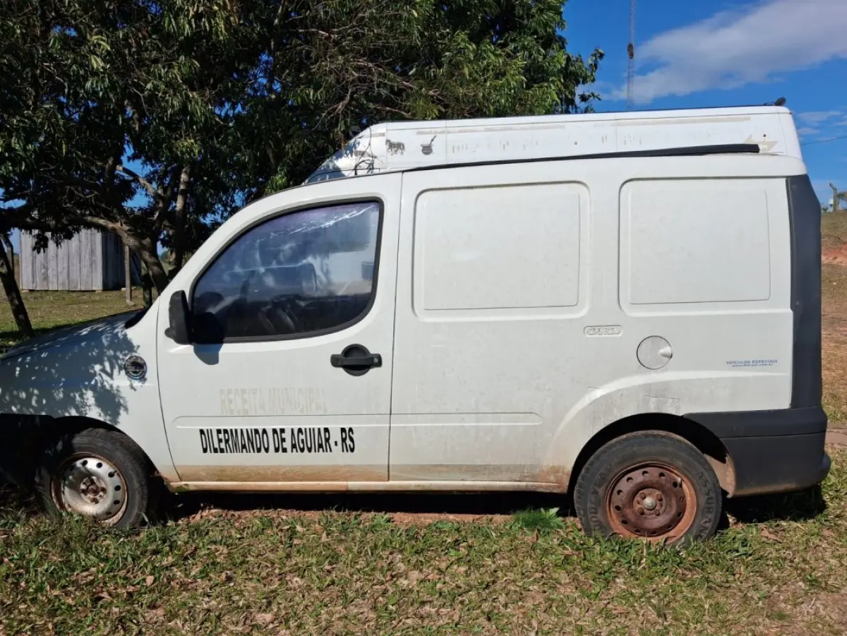 LOTE 001 - FIAT DOBLO FURGÃO, ANO 2008