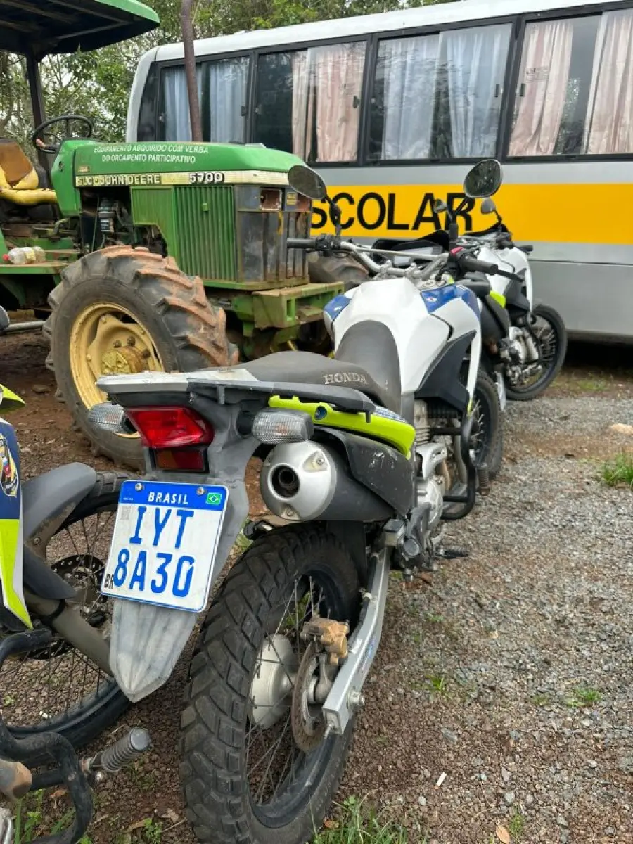 LOTE 007 - Motocicleta Honda XRE 300, ano/model: 2018/2018