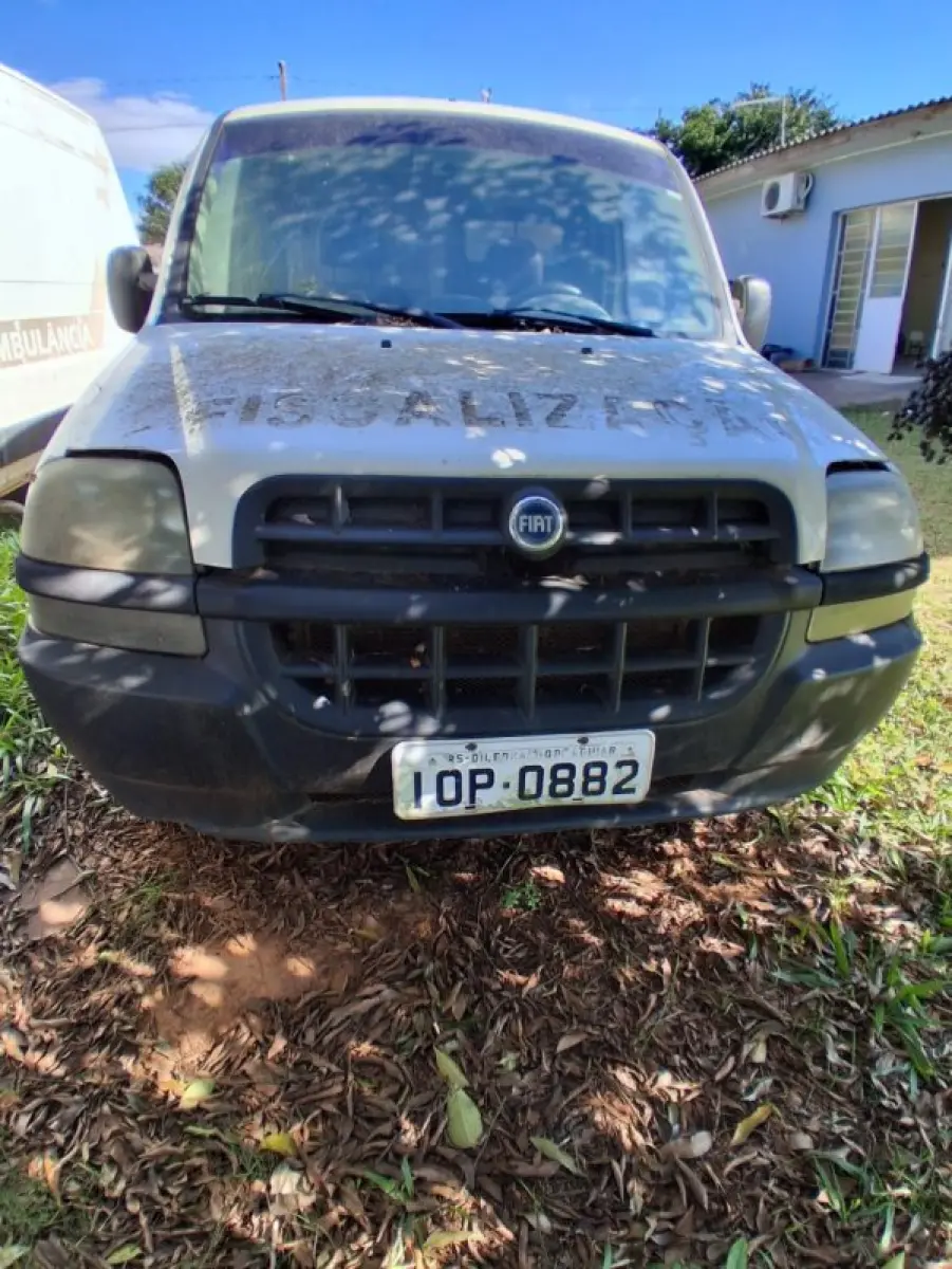 LOTE 001 - FIAT DOBLO FURGÃO, ANO 2008