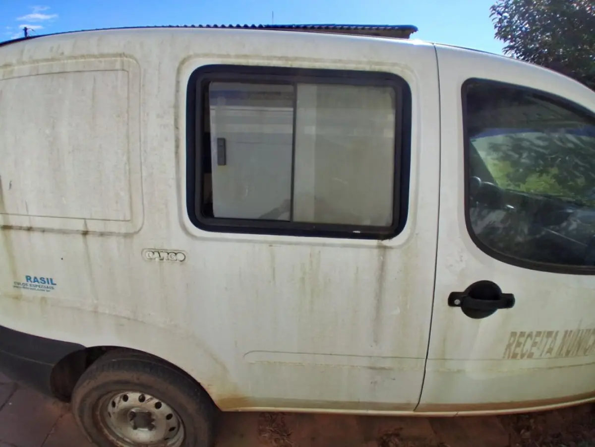 LOTE 001 - FIAT DOBLO FURGÃO, ANO 2008