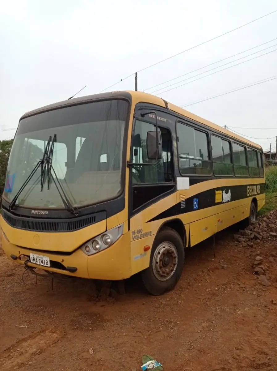 LOTE 001 - ÔNIBUS, Marca VW/15.190, Modelo EOD ESCOLAR HD,  Ano/modelo 2010/2010