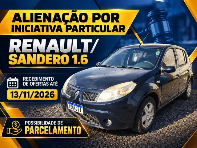 Alienação por iniciativa Particular - Renault/Sandero 1.6