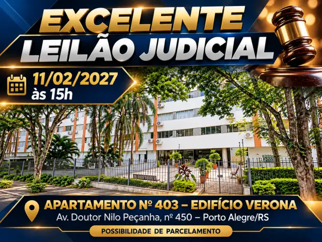 Excelente Leilão Judicial - 11 de Fevereiro de 2027
