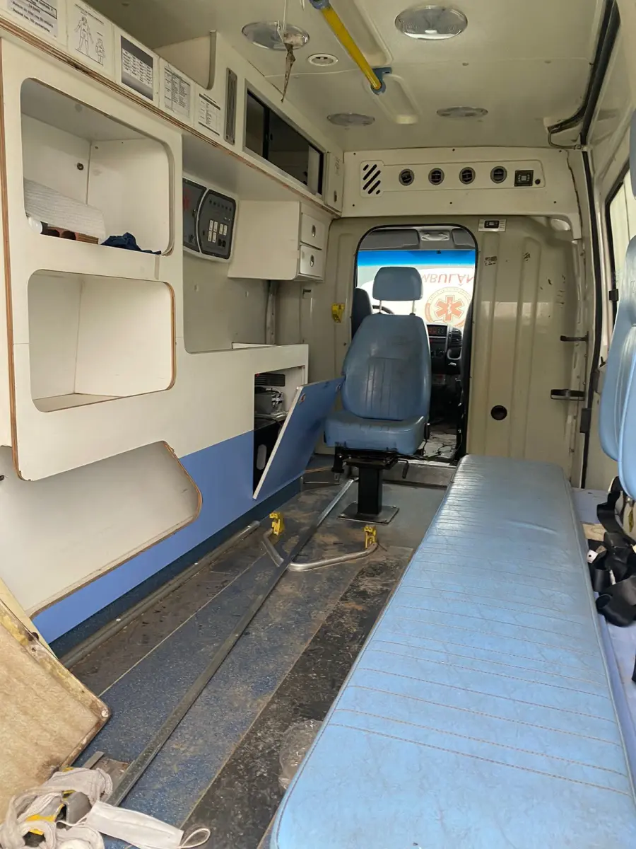 LOTE 007 - Ambulância CITROEN/JUMPER. Fabricação/Modelo: 2015/2015