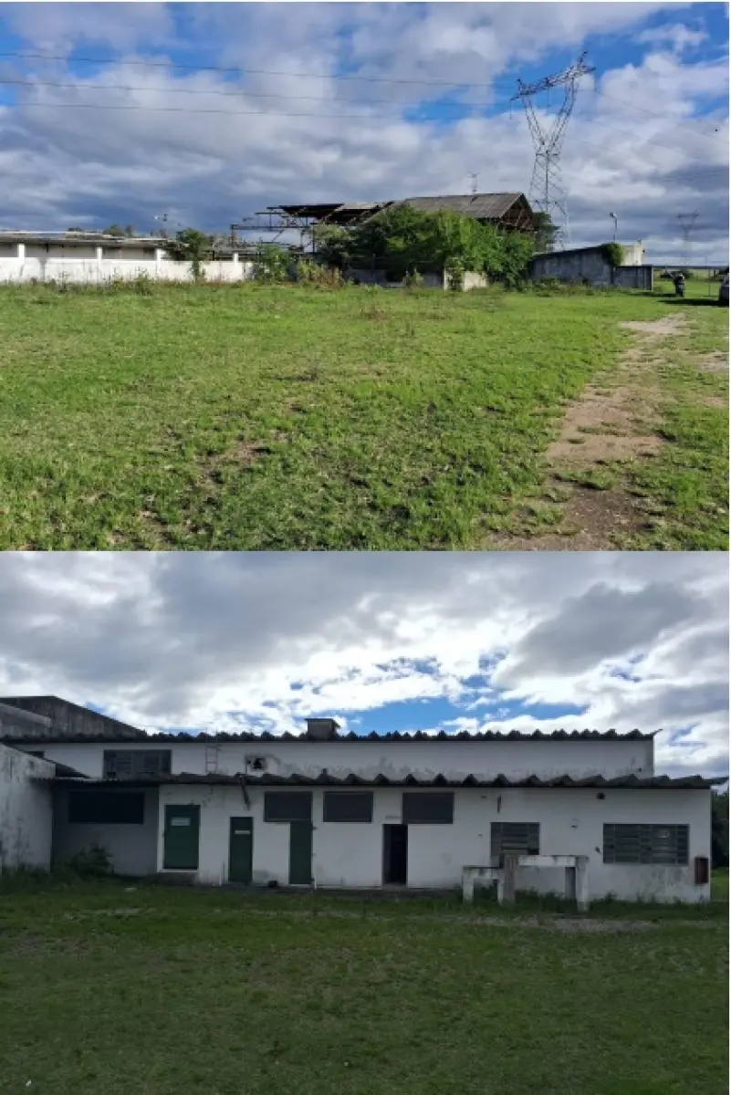 LOTE 001 - Imóvel - Prédio em Alvenaria (industrial), na Estrada do Salso -  Pelotas/RS
