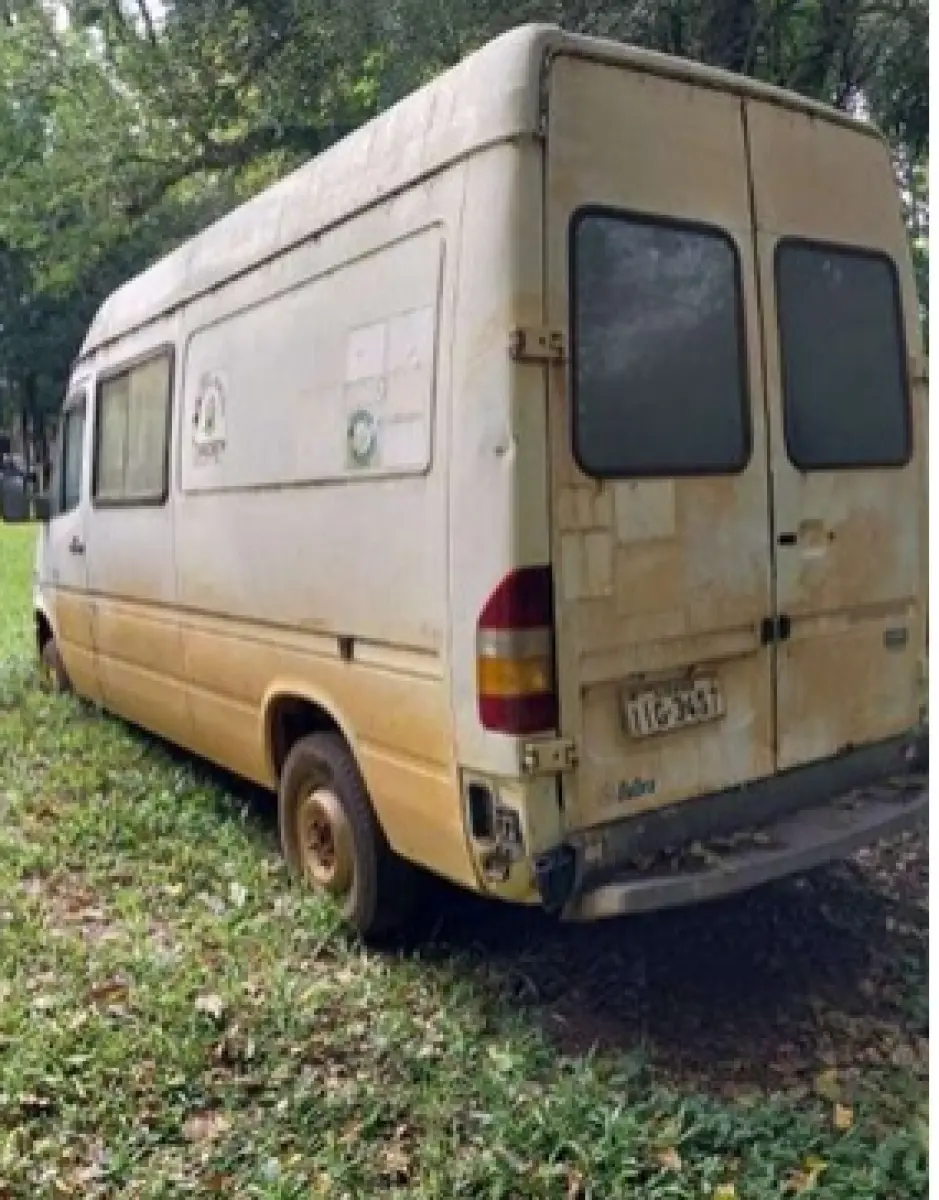 LOTE 018 - M.BENZ SPRINTER FURGÃO ANO 1998