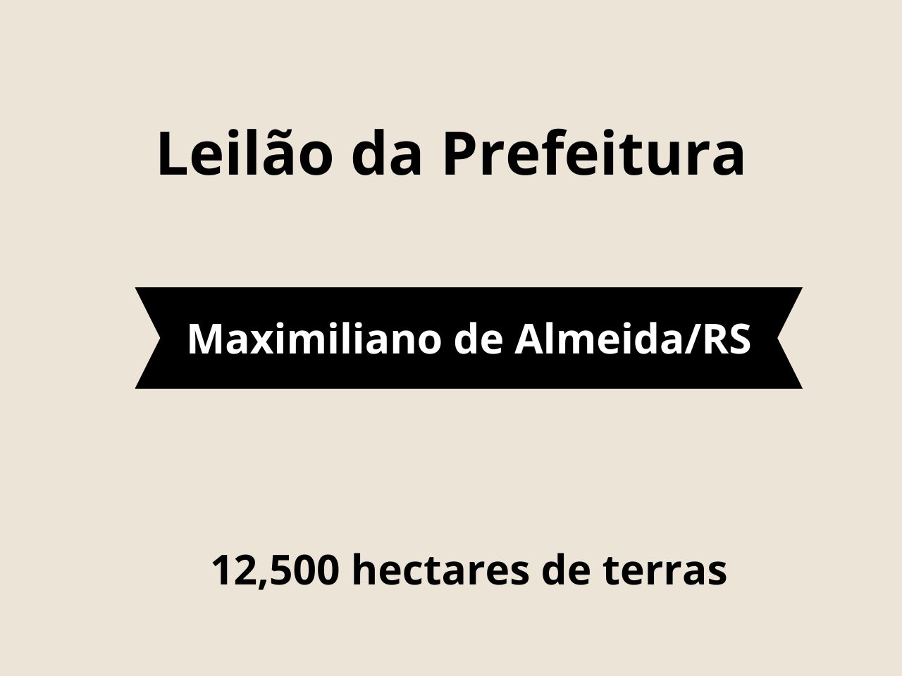 PREFEITURA DE MAXIMILIANO DE ALMEIDA - 07 DE OUTUBRO DE 2025