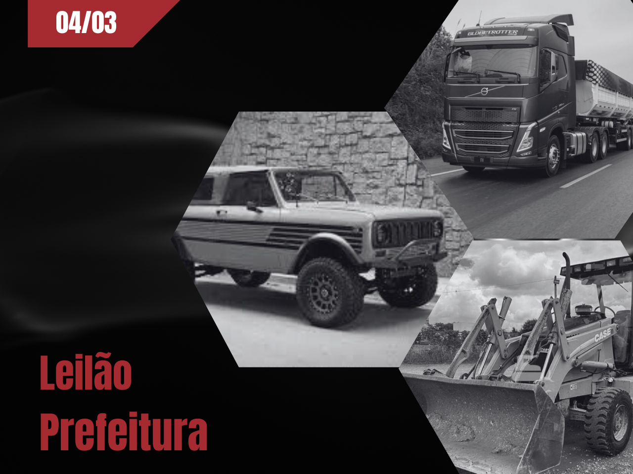 Leilão da Prefeitura de Gravataí/RS - Dia 04 de março às 14h