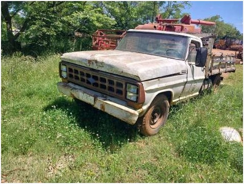 LOTE 004 - SUCATA - FORD F-2000, ANO 1982