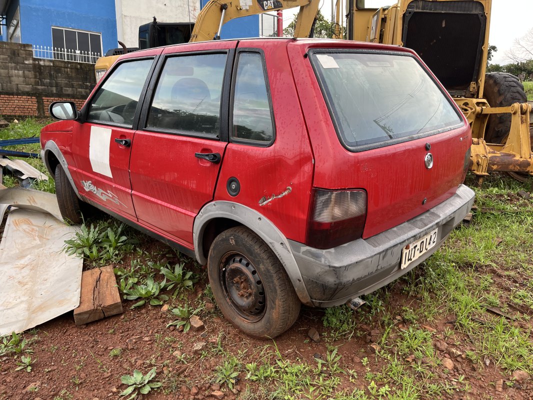 LOTE 012 - FIAT /MILLE UNO WAY - PLACA IUT-0142